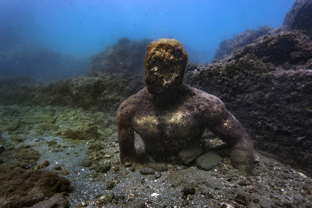 Statue of Baios. Photo Credit Moriarty (Atlas Obscura User)